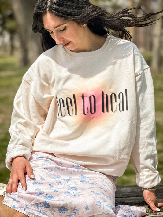 Feel to Heal Crewneck